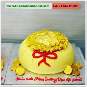 Bánh Sinh Nhật Hũ Vàng - VA137